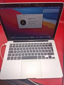 Apple Macbook Pro A1502 Core I5 Big Sur Mid 2014 128gb Ssd 8gb Ram Spare Repair - Afbeelding 1 van 8