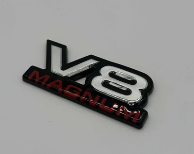 94-01 V8 Magnum Guardabarros Puerta OEM Placa de identificación Insignia Mopar 1500 Van Emblema Foto 1 de 3