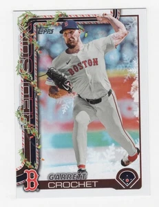 2025 TOPPS HOLIDAY MEGA BASEBALL HOLIDAY BACK VARIATION SP GARRETT CROCHET SOX - Picture 1 of 2