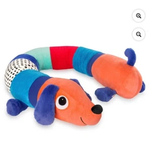 Battat Cuddle & Play Pup Plush Dog - 6 ft Long - Kids Pillow Pet - Picture 1 of 7