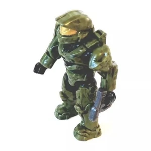 HALO MEGA BLOKS MASTER CHIEF FIGURE UNSC W/PISTOL Broadsword Midnight Strike (A4 - Picture 1 of 9