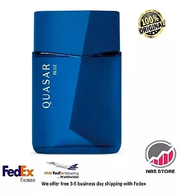 O Boticario - Quasar Blue - Colonia Masculina 100 ml Eau de Toilette 3,4 Oz. - Bild 1 von 4