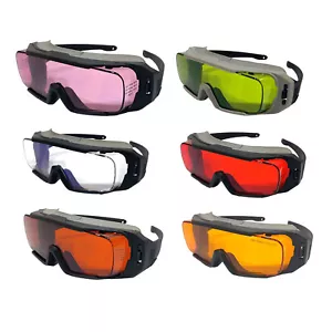 1pz Occhiali di protezione laser 532nm/190-490nm/532nm&1064nm/10600nm/1064nm/808nm - Foto 1 di 58