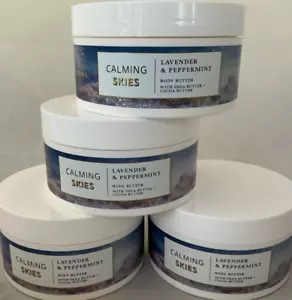 4 (CUATRO) Cielos Calmantes Aroma LAVANDA Y MANTEQUILLA DE MENTA Baño y Cuerpo Funciona - Imagen 1 de 3