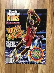 MICHAEL JORDAN RARE 1998 SCE FULL SI FOR KIDS MAGAZINE *POSTER &INSERTS CARDS* - Picture 1 of 19