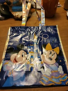 2022 Walt Disney World Parks 50th Anniversary Reusable Tote Bag Medium Never use - Bild 1 von 4