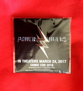 POWER RANGERS 2017 Movie Promo PIN SDCC 2016 Brand NEW - Picture 1 of 1
