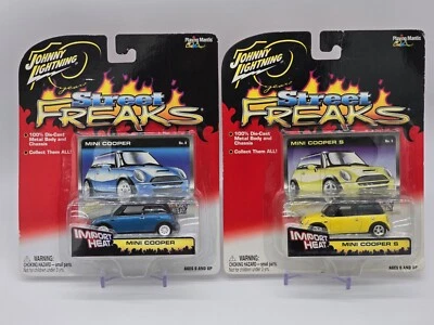 Johnny Lightning Street Freaks - Mini Cooper & Cooper S - 2 Car Lot - Image 1 of 4