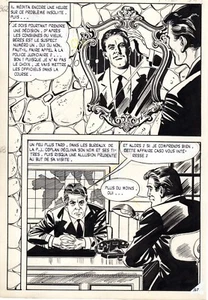 COPLAN ACTION IMMEDIATE (HUESCAR) PLANCHE ORIGINALE AREDIT PAGE  147 - Picture 1 of 1