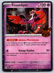 Fezandipiti - Trick or Trade 2024 - Twilight Masquerade Cosmos Holo Pokemon Card - Picture 1 of 1
