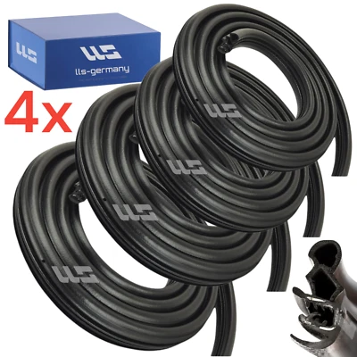 4x LLS® para VW Polo 6N (1995-2001) junta de puerta delantera trasera li + re - Imagen 1 de 4