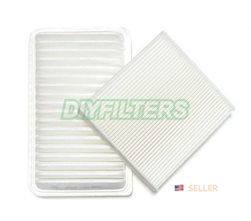 Filtro de aire de motor y cabina para Toyota Highlander no híbrido 2008-2013 vendedor de EE. UU. Foto 1 de 1