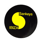 Sankeys Ibiza Club Sticker Large Logo Black Yellow Bossa OFFICIAL 