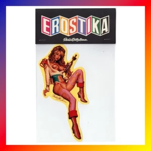 ROCKIN' JELLY BEAN Nueva PEGATINA DE VINILO Mistress of Galaxy EROSTIKA Space Girl SEXY - Imagen 1 de 1