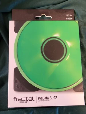 Fractal Prisma SL-12 LED Green LED 120MM Case Fans  (One Fan) - Image 1 of 2