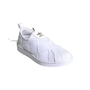 Scarpe sneakers donna taglia 5 Adidas Superstar slip on bianche FV3186 - Foto 1 di 12