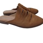  Seychelles Footwear Women's 6  Undivided Leather Tan  Mules Comfort