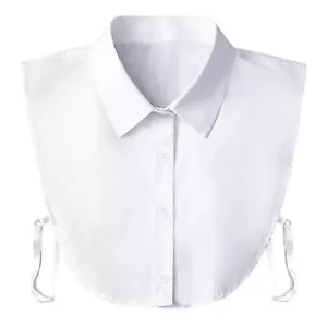 Favors Detachable Dickey Blouse Half Shirts Peter Pan Faux False Collar for W... - Picture 1 of 10