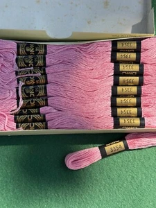 Vintage Mouline Special 25 Six strand Embroidery Floss New #3354 Pink - Picture 1 of 3