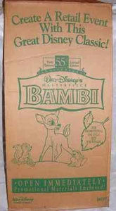 Bambi Movie Display Standee RAR  - Bild 1 von 4