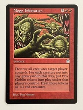 1998 Magic The Gathering - Mogg Infestation - NM - Stronghold
