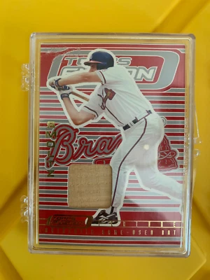 2001 Topps Fusion Bat Relic #F3 John Smoltz Atlanta Braves Free Shipping - Image 1 of 2