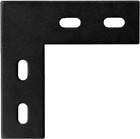 6 Packs 4� Inches Heavy Duty L Right Angle Bracket Flat Straight Mending Plate,