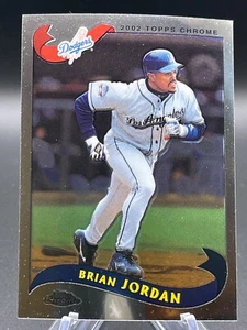 2002 Topps Chrome #T73 Brian Jordan - Picture 1 of 2