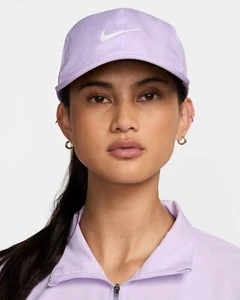 Nike Dri-Fit Club Hat Cap Strapback Lilac Lavender Purple FB5682-512  M/L - Picture 1 of 10