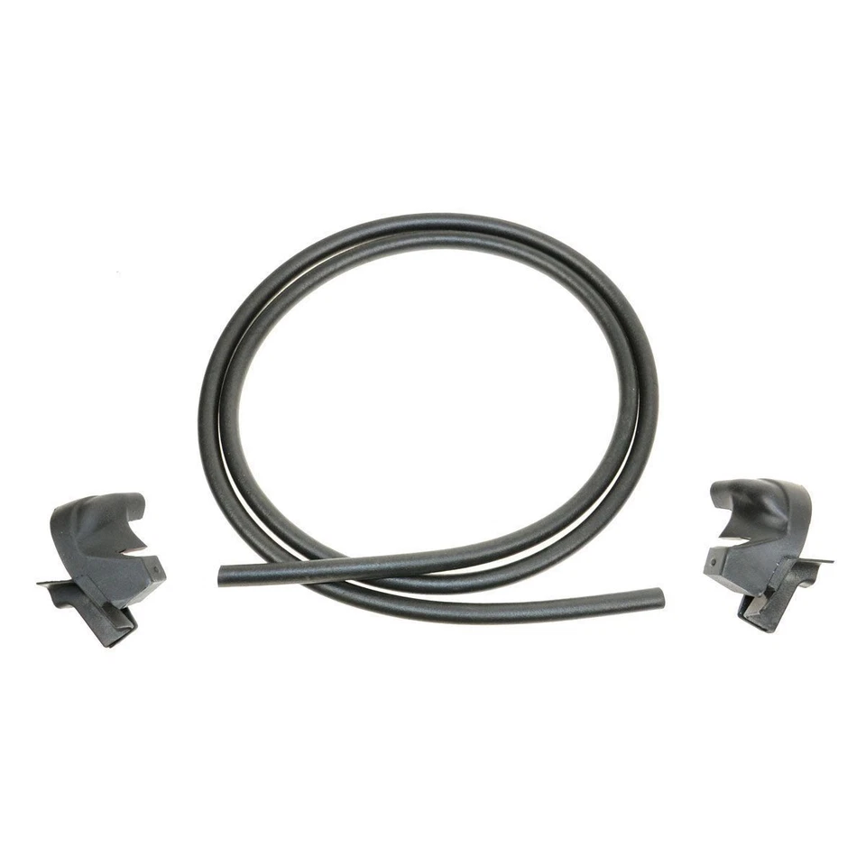 87-95 Se adapta a Jeep Wrangler YJ Sellos de esquina de techo rígido y sello de goma para molduras centrales Foto 1 de 1