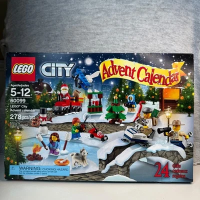 NEW 2015 LEGO City Advent Calendar 60099 Ages 5-12 278 Pieces Building Toy Gift - Image 1 of 3