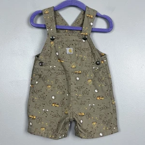 Tuta Carhartt bambino 100% cotone stampa camper corto SD8964 taglia 12M - Foto 1 di 10