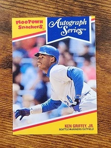 1992 MooTown Snackers Baseballkarte Ken Griffey Jr - Bild 1 von 2