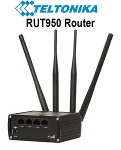 ✨ FULL KIT ✅🚚 Teltonika RUT950 LTE 4G Router Wi-Fi (Dual SIM) CON PSU E ANTENNE - Zdjęcie 1 z 5