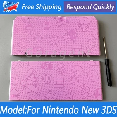 NUEVO Para Nintendo Nuevo 3DS (2015) Carcasa Batería Superior y Trasera Carcasa Estuche Foto 1 de 4