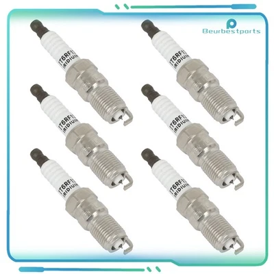 6 bujías de iridio para Ford Taurus 2001 Mercury Sable 1999-2006 3,0 L Foto 1 de 4
