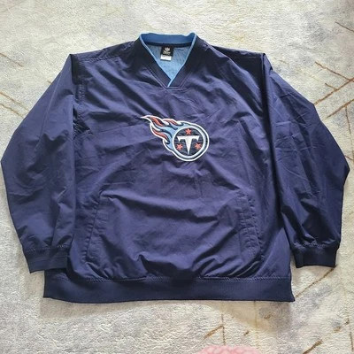 Tennessee Titans NFL Pullover Windbreaker Jacket XL Unisex Adults - Image 1 of 4