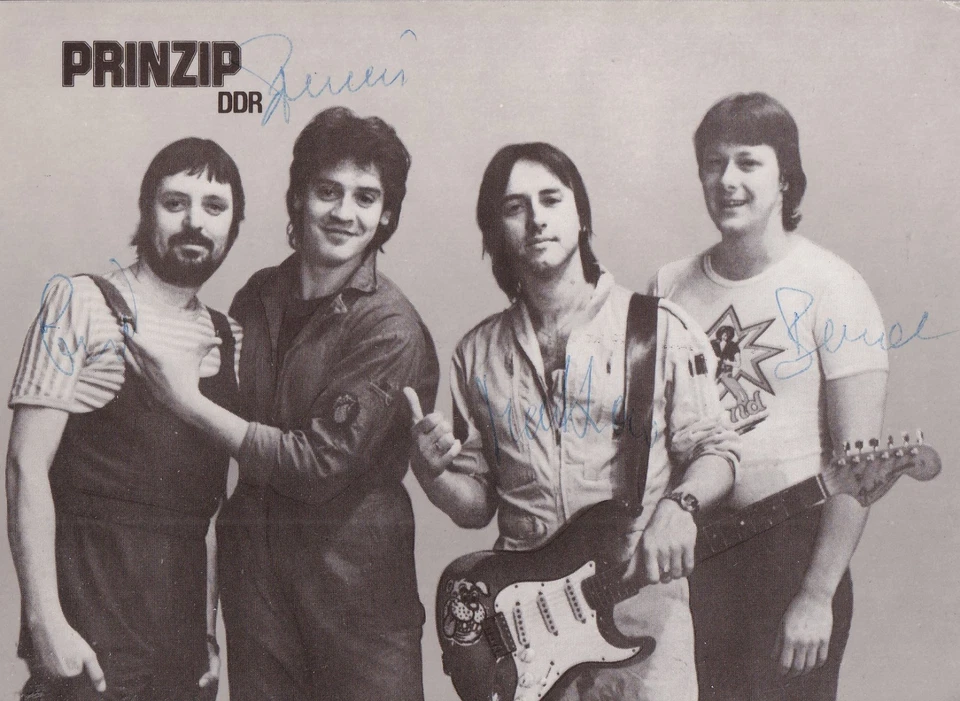 Autogramm - Prinzip - DDR-Karte - Bild 1 von 1