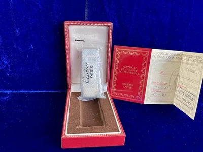 Cartier Lighter Vintage Pentagon New Sealed Old Stock Condition Full Set Box - Image 1 of 4