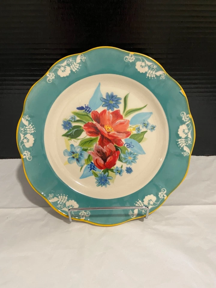 The Pioneer Woman 8.9” Spring Bouquet Salad Plate Set of 4 BRAND