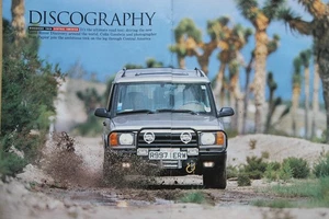 Original 1998 Autocar extracted mag Driving Report: LAND ROVER DISCOVERY TREK - Picture 1 of 3