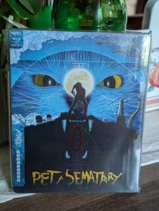 ⭐ Pet Sematary (4K UHD + Blu-ray) SteelBook Exclusive Limited Mondo OOP - Picture 1 of 18