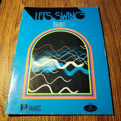 Let's Swing Seleções Vocais Songbook P/V/G Hal Leonard 1974 - Imagem 1 de 4