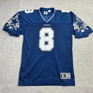 Vintage Troy Aikman Dallas Cowboys Size L/XL 1995 Starter Jersey NFLPA Licensed - Picture 1 of 10