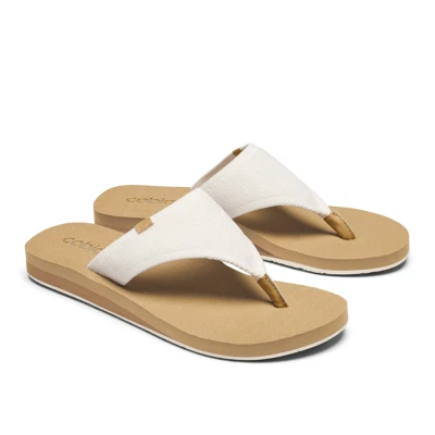 Sandalia Cobian Bermuda Bounce Cream Comfort para mujer tallas EE. UU. 5-11 ¡NUEVA EN CAJA!! Foto 1 de 4