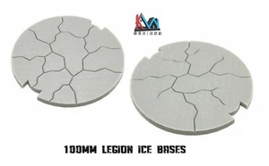 3D Printed - 100mm Star Wars Legion Ice World Base (2 Different Styles) - Picture 1 of 4