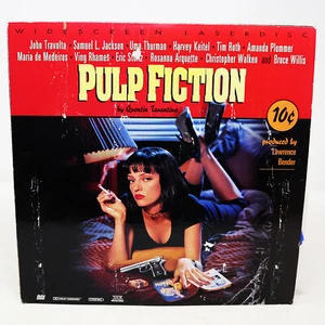 PULP FICTION BY QUENTIN TARANTINO WIDESCREEN DOUBLE LASER DISC LASERDISC LD NTSC - Picture 1 of 10