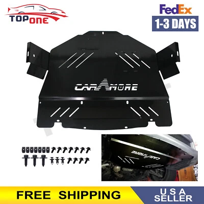 Under Tray Skid Plate Aluminum Engine Splash Shield Fits 15-21 Subaru WRX STI Foto 1 de 4