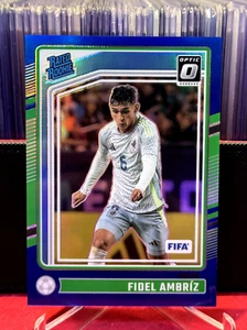 2024-25 Donruss OPTIC #199 Fidel Ambriz ROOKIE RC BLUE 110/149 Mexico Monterrey - Picture 1 of 2