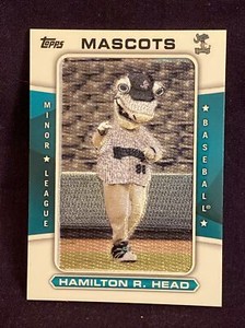 2013 Topps Pro Debut Mascot Patch 038/120 Hamilton R Head #MAS-HRH Patch